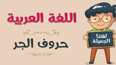 امثلة على حروف الجر في اللغة العربية